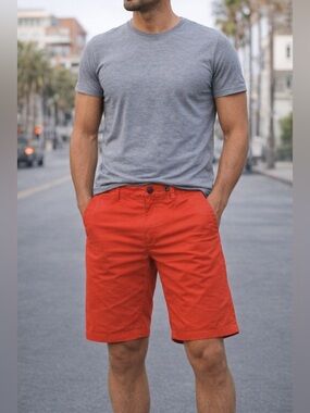 Superdry Osaka Japan Woven Shorts Men’s 30W EUC | Casual Summer Style